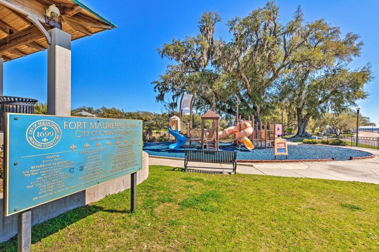 Harbor Oaks Haven Walk To Front Beach And Downtown! Оушен-Спрингс Экстерьер фото